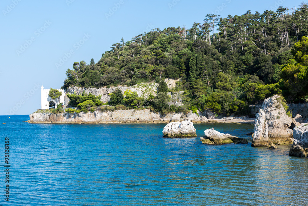 Naklejka premium Old palace in Trieste