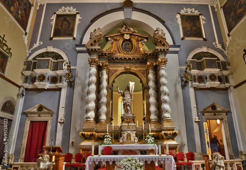 Croatia, chapel of franciscan monastery city of Dubrovnik photo