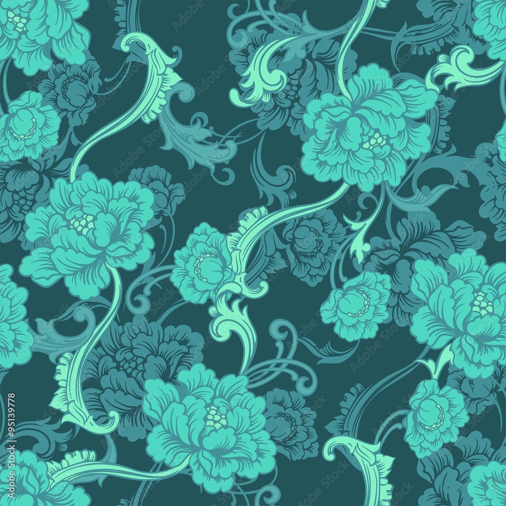 Chloes Floral Seamless Pattern Chloes Floral Seamless Pattern
