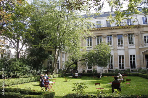 Jardin de l'Ambassade d'Italie à Paris