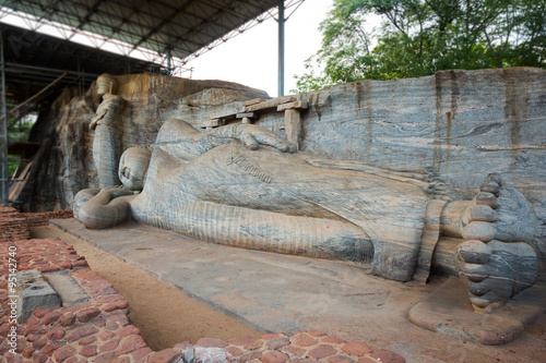 Gal Viharaya buddha statues photo