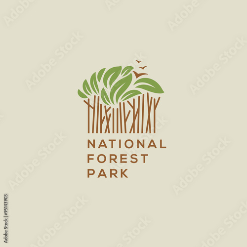 Forest national park logo