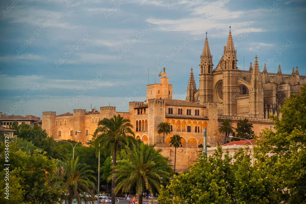 Cathedral of Palma de Mallorca. 