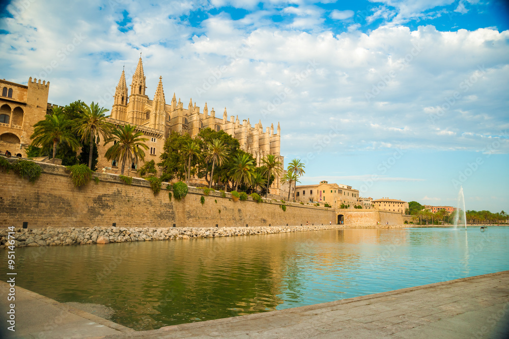 Cathedral of Palma de Mallorca. 