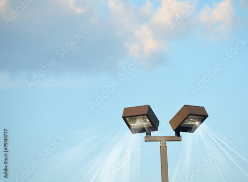 Outside security lights