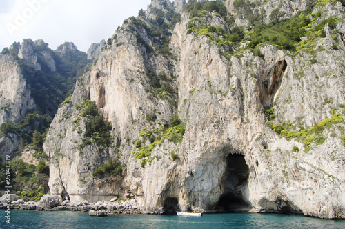 Capri Island Cliffs - Italy