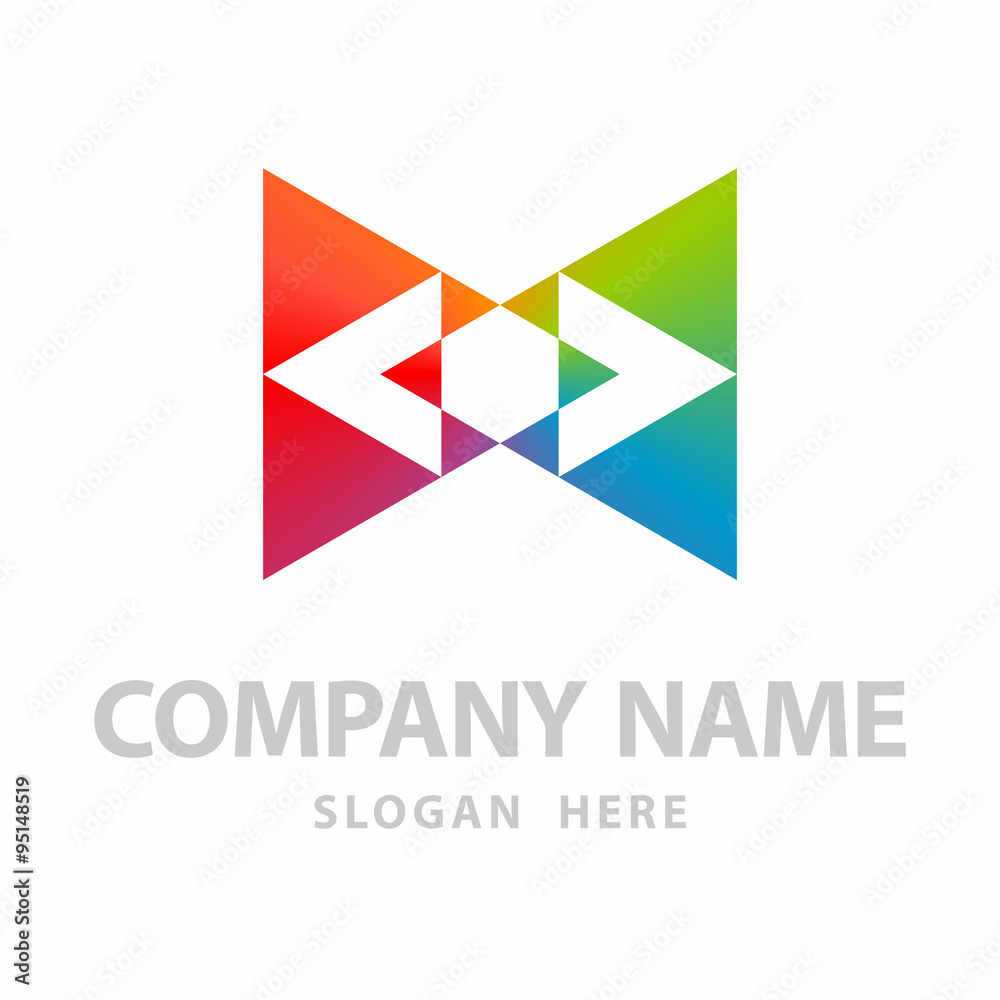 Elegance Initial M Architecture Logo Company