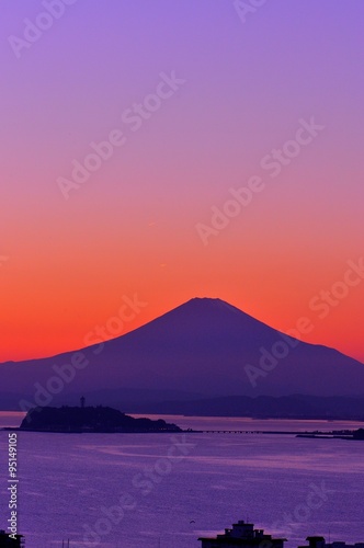 披露山公園の富士