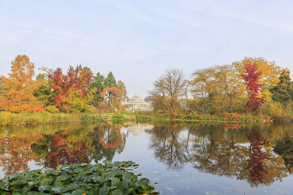 Traveling in the famous Botanical Garden, Copenhagen Traveling in the famous Botanical Garden, Copenhagen