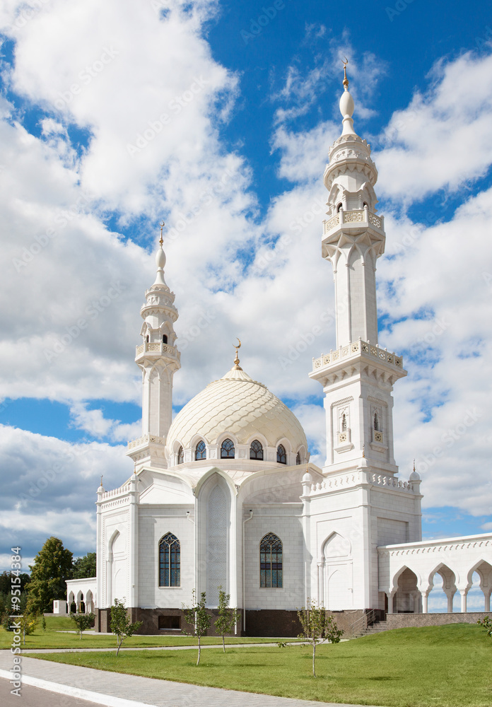 Beautiful White Mosque