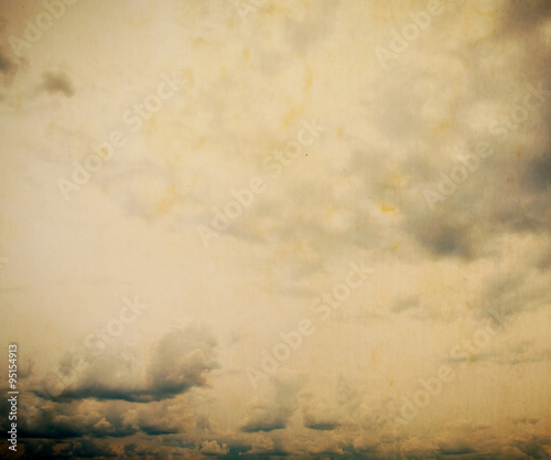 Grunge image of sky background.