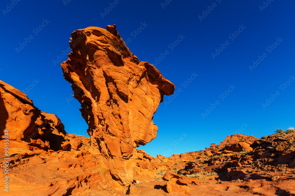 Sandstone formations