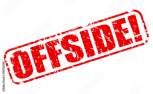 OFFSIDE red stamp text