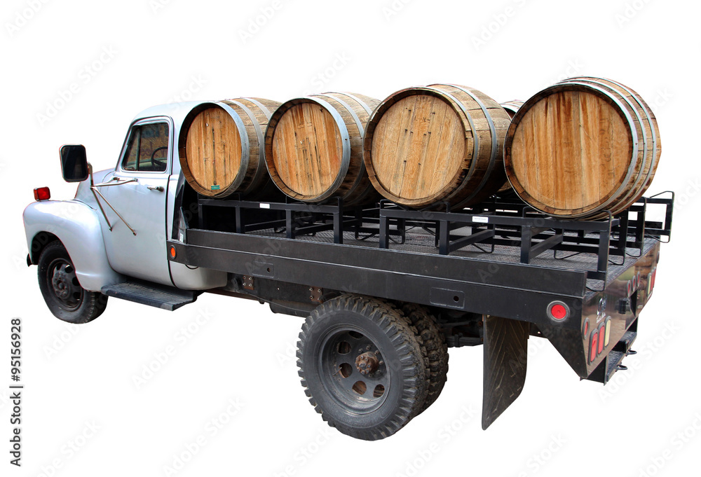 USA Vintage wine delivery truck Photos Adobe Stock