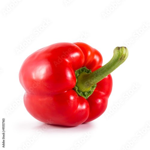 Red Sweet bell pepper (capsicum)