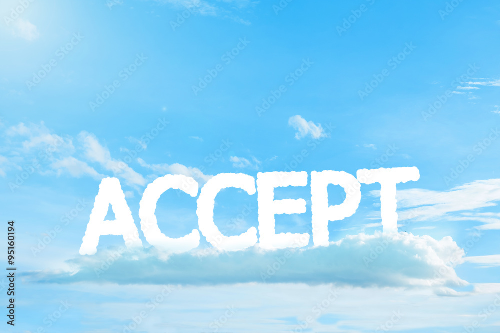Accept text cloud Accept text cloud