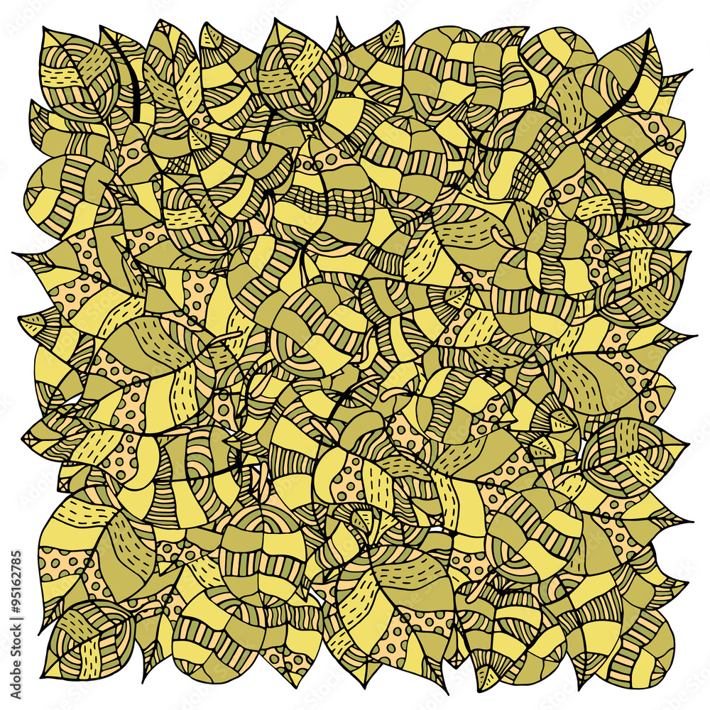 Pattern autumn leaves Pattern autumn leaves