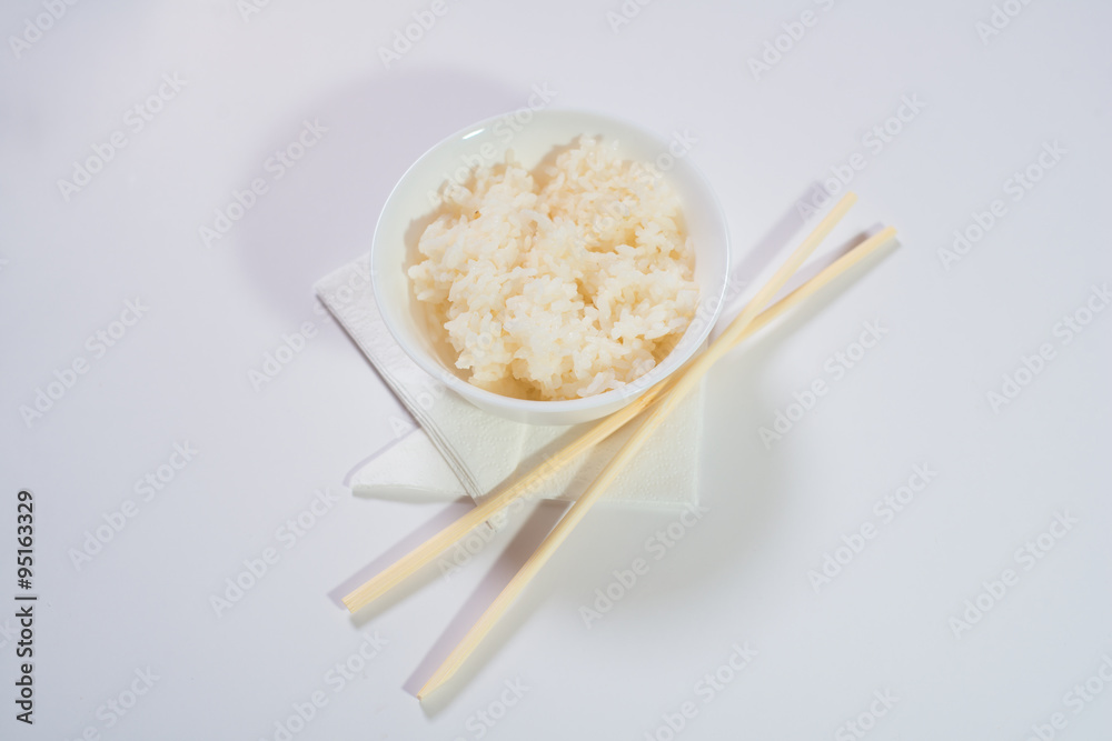 Chinese food. Rice Chinese food. Rice