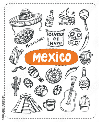 Doodle about Mexico.
