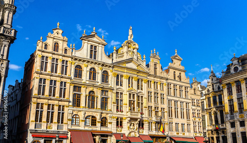 Buildings on the Grand Place - Brussels