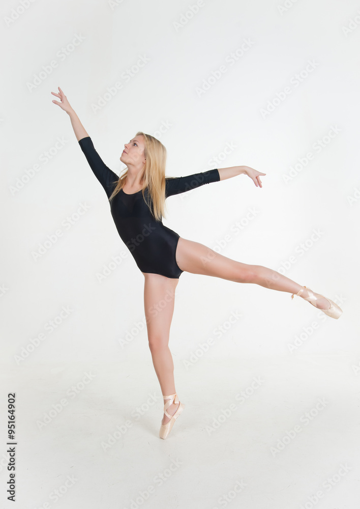 Ballerina girl blonde
