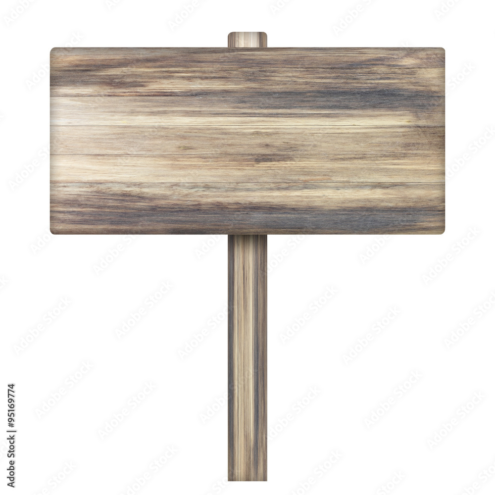 Wooden sign isolated on white. Wood old planks sign. Wooden sign isolated on white. Wood old planks sign.