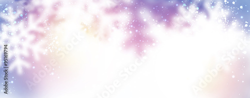 Winter Background.