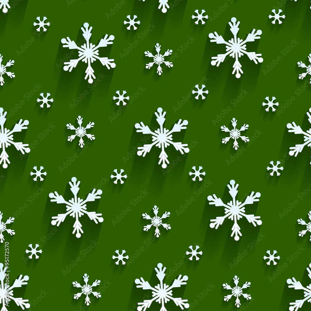 Seamless pattern with snowflakes Seamless pattern with snowflakes