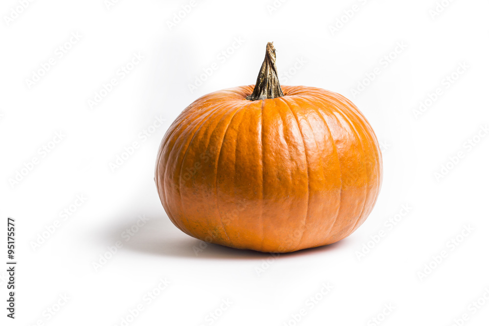Isolated Halloween pumpkin Isolated Halloween pumpkin