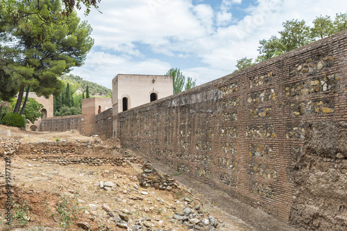 The Alhambra in Granada, Spain