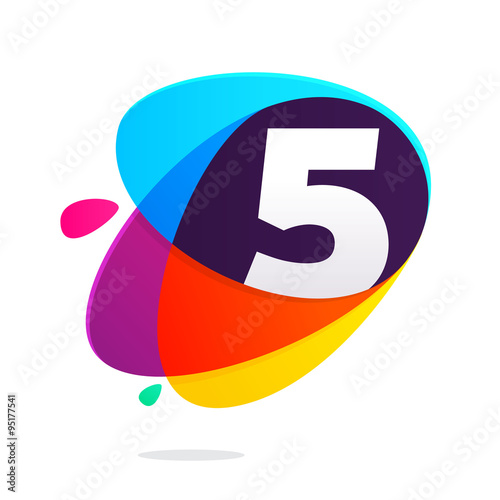 Number five with ellipses intersection.