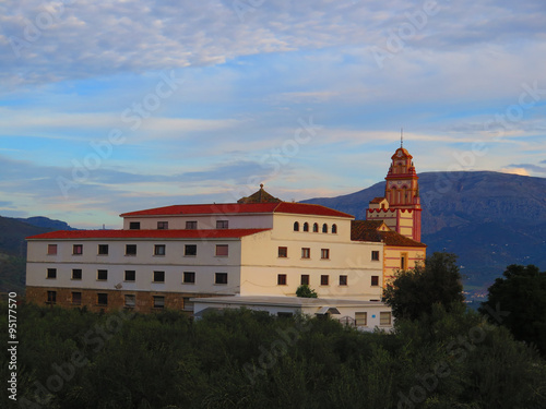 Fotografie Convent of Alora patron saint, Flores