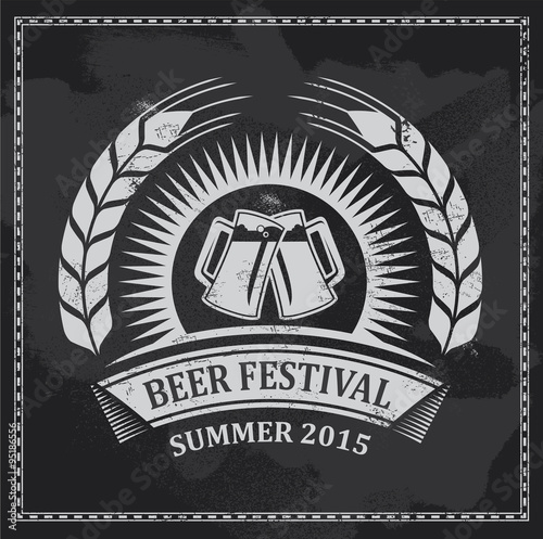 Beer festival icon symbol - vector design