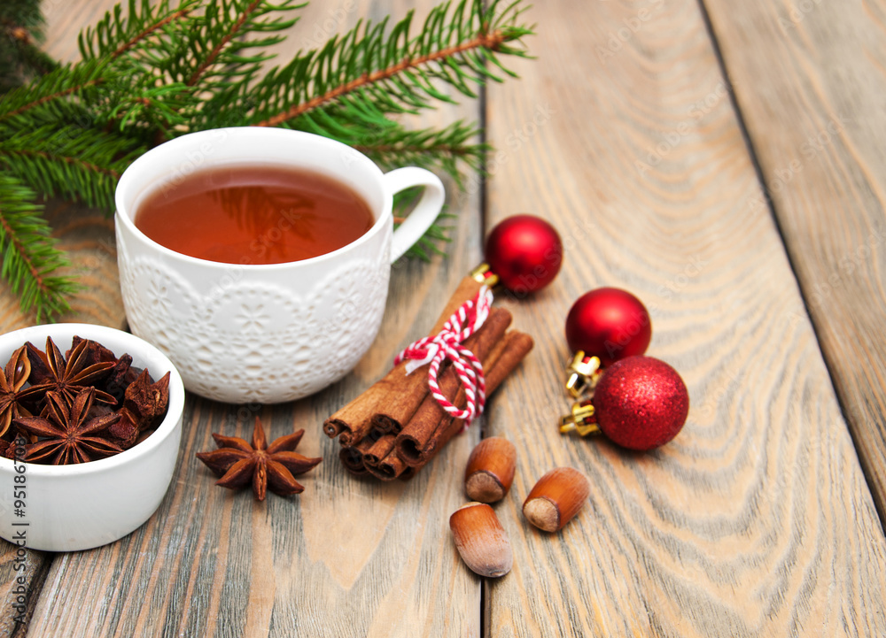 Hot christmas tea Hot christmas tea