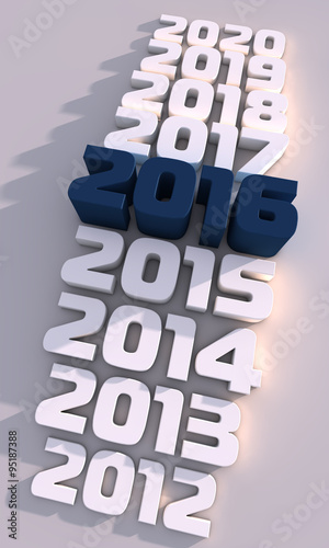 White year digital