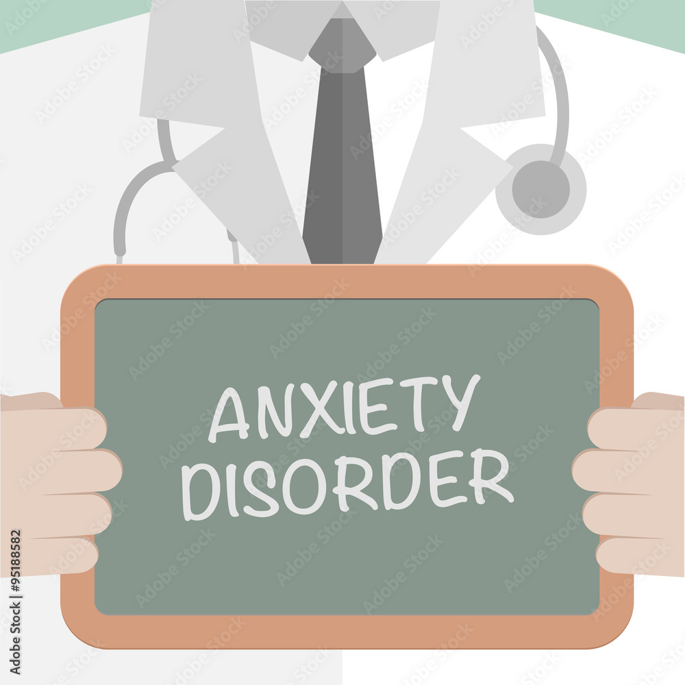 Anxiety Disorder Stock Vector Adobe Stock
