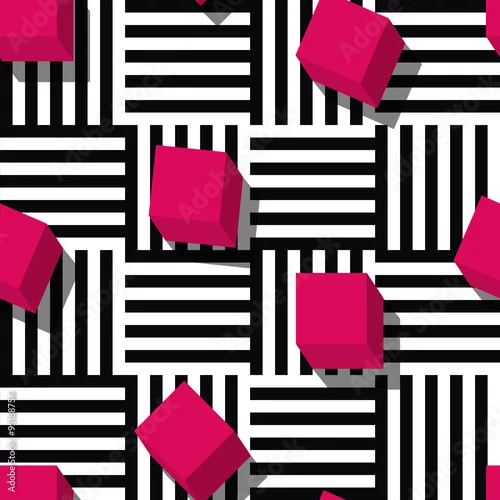 Tapety Wektorowy bezszwowy geometryczny wzór.