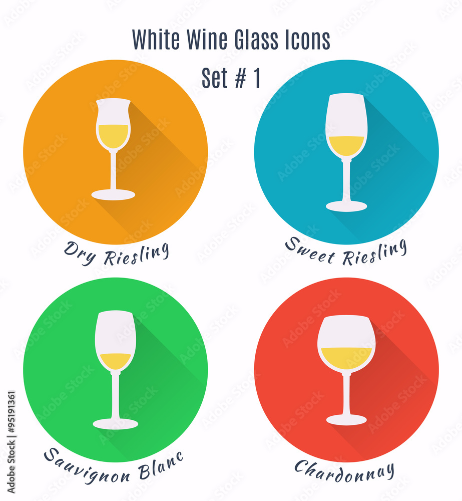 Set of vector icons. Variation of detailed hand drawn wine glass Set of vector icons. Variation of detailed hand drawn wine glass