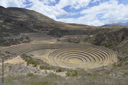 Ruinas incas de Moray, cerca de Cuzco, Perú © Oscar Espinosa