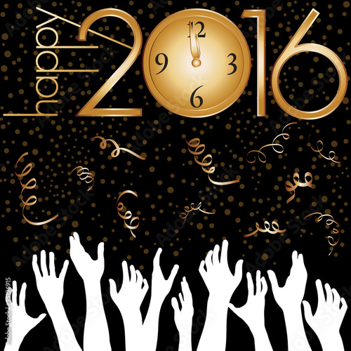Happy 2016 Dance Party dark