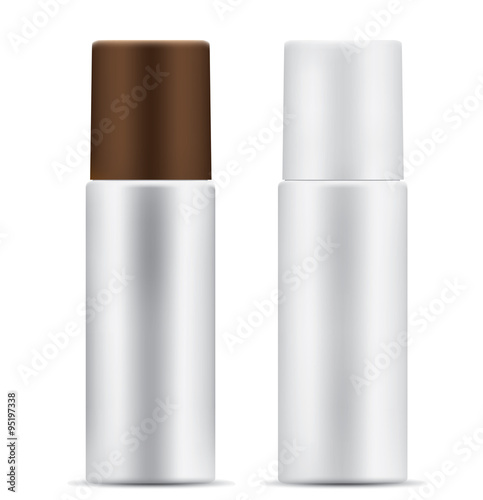 Aerosol spray metal bottle can