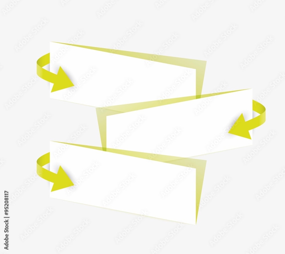 arrows and papers with shadow, collection arrows and papers with shadow, collection