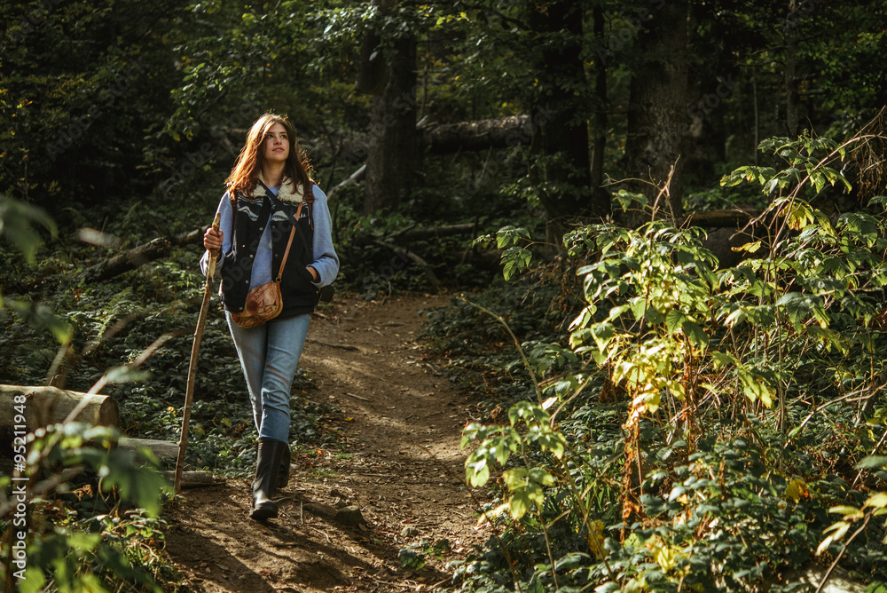 beautiful happy stylish traveling girl in the mountains on a bac beautiful happy stylish traveling girl in the mountains on a bac