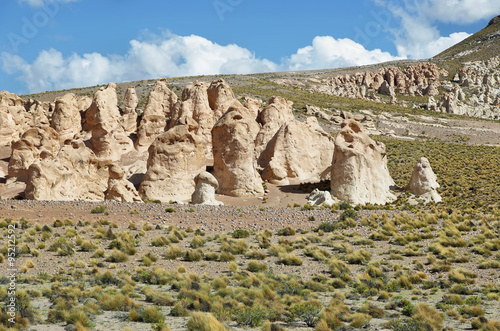 Curious rock formations of 