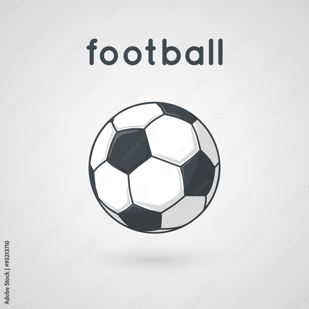 Soccer ball on a field. Soccer ball on a field.