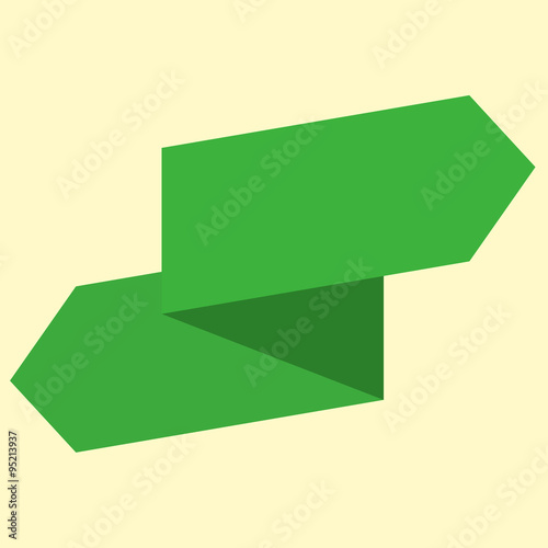 Green ribbon banner Free Download Green ribbon banner - GFXLoad