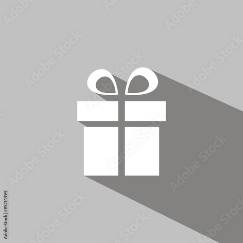 Icono regalo paq2 gris sombra