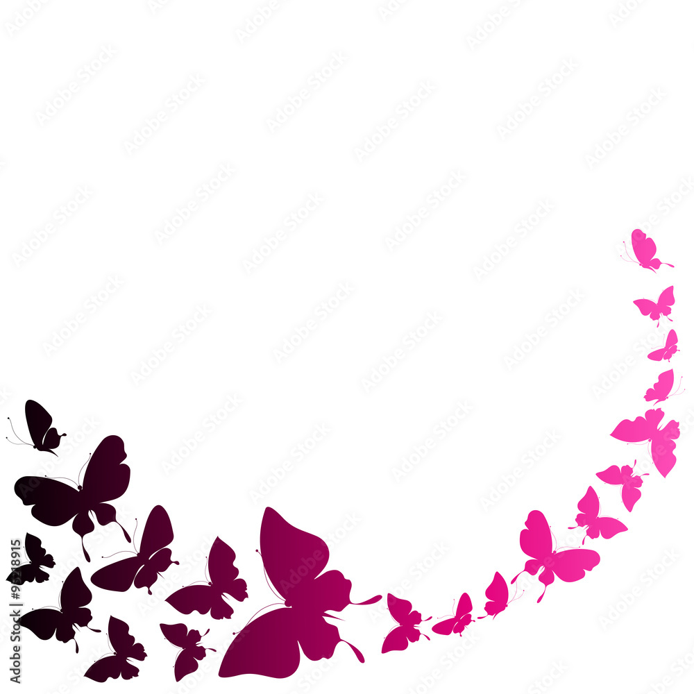 butterflies design