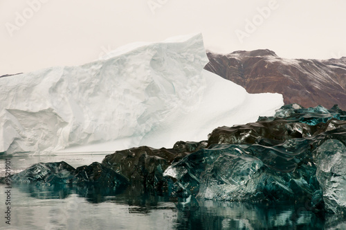 Black Ice -Scoresby Sound - Greenland 