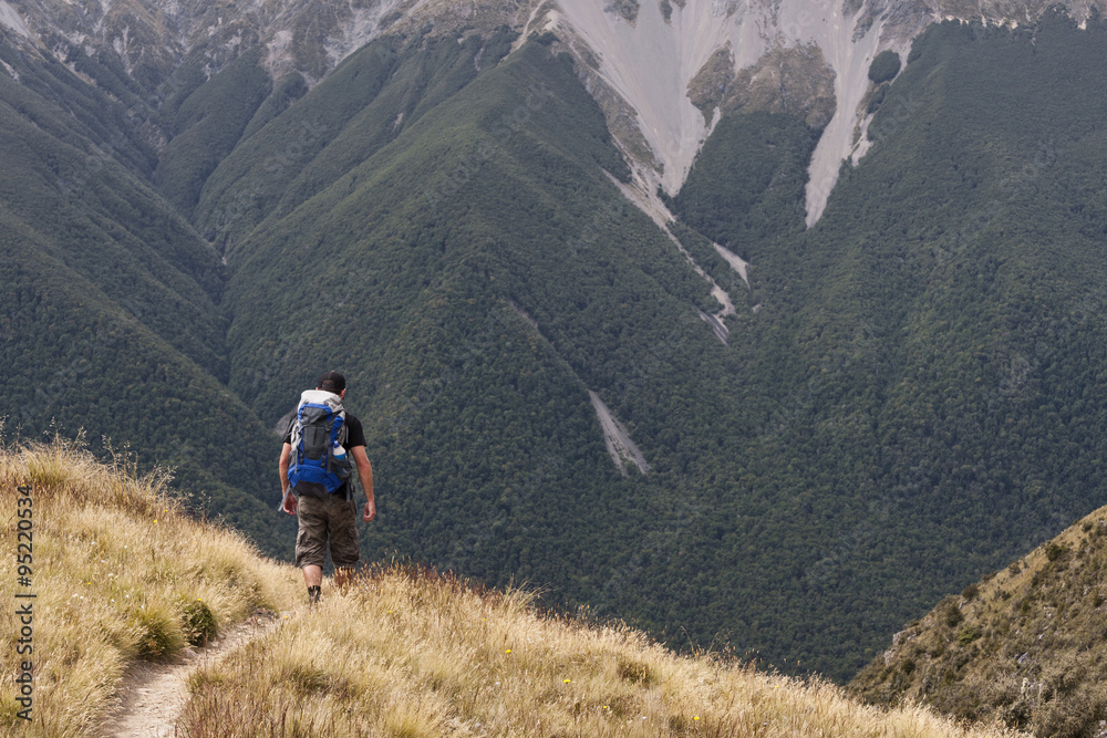 Hiking in the South Island, New Zealand